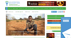 Desktop Screenshot of aidforum.org